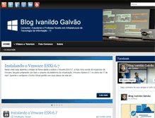 Tablet Screenshot of ivanildogalvao.com.br